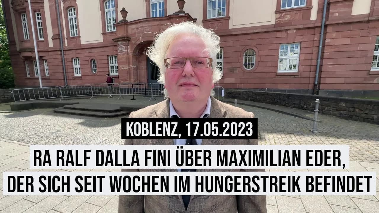 Ralf Dalla Fini über den Stand des Strafverfahrens gegen Michael Ballweg
